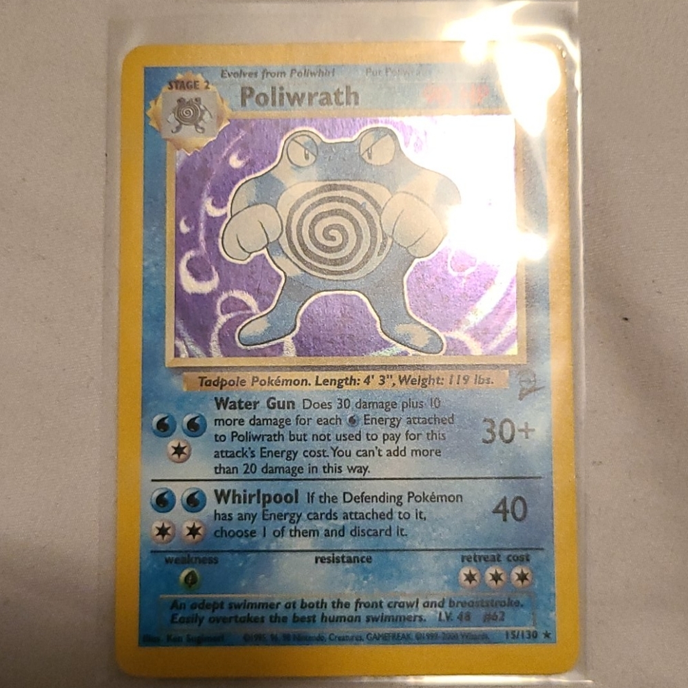 Base set 2 Poliwrath Holofoil